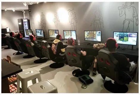 Gaming internet cafe