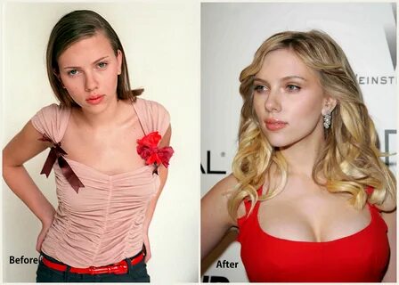 Скарлетт йоханссон размер груди.