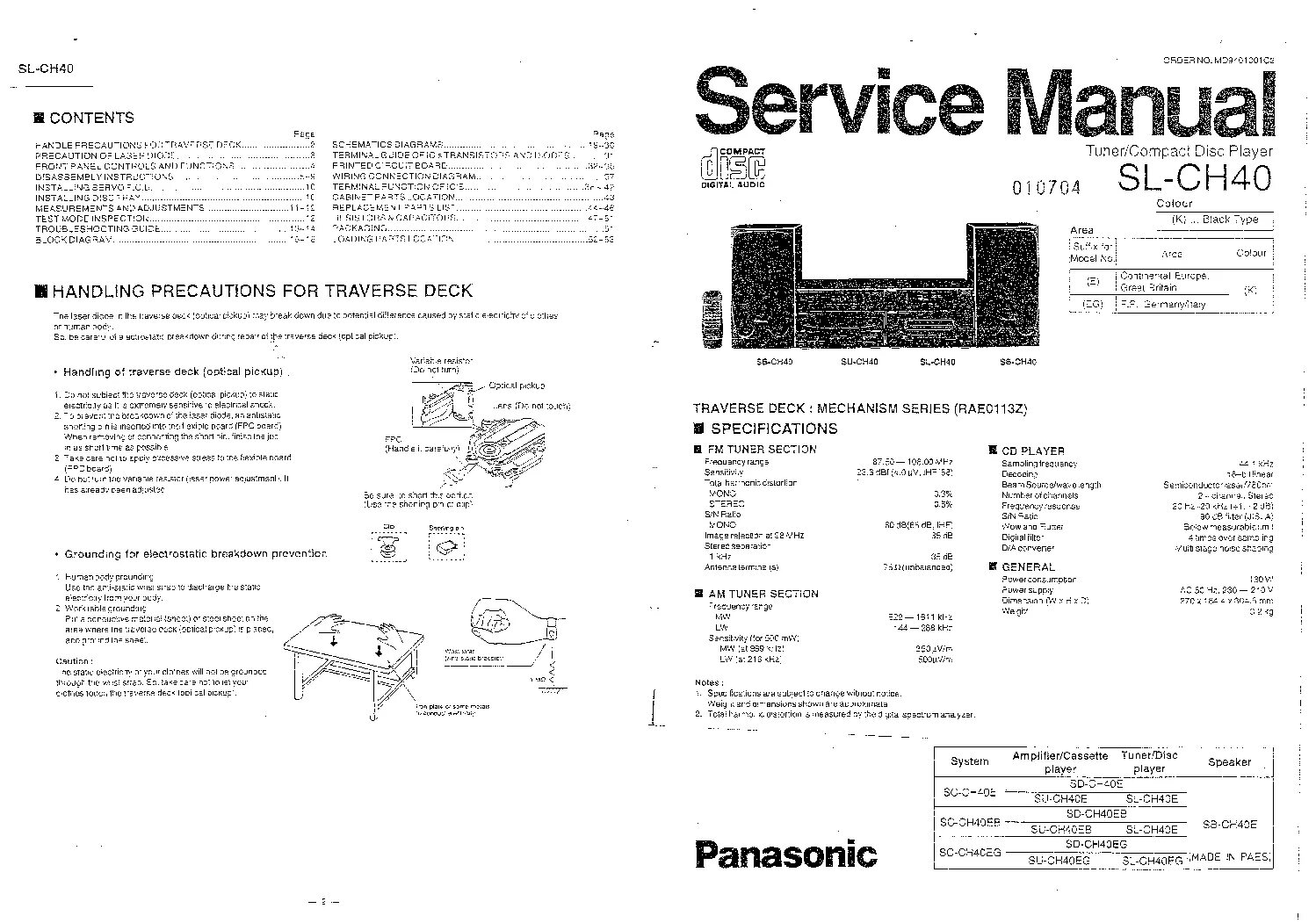 Ch su. Panasonic SL-ch40. Panasonic SC-ch40. Panasonic ch40 колонки. Panasonic SL-ch40 характеристики.