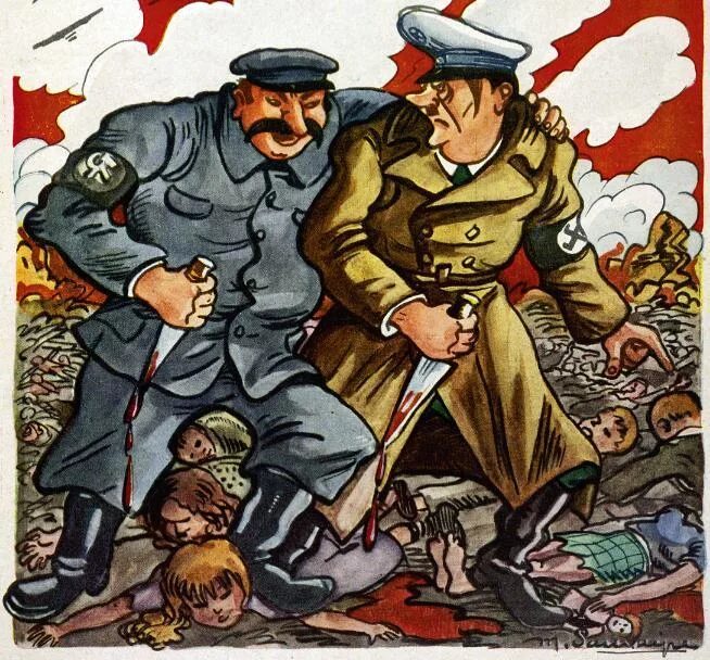 Советские карикатуры на немцев. СССР против Германии. СССР против фашистов.
