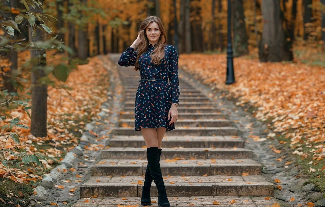 Увидеть одетую девушку
