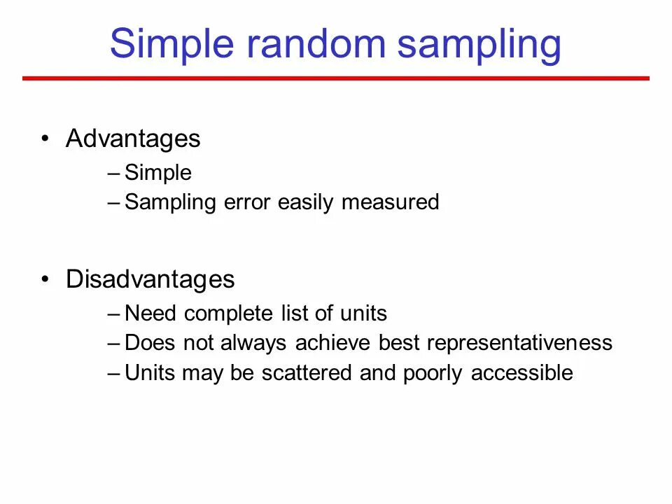 Random sampling sample. Random sampling sample