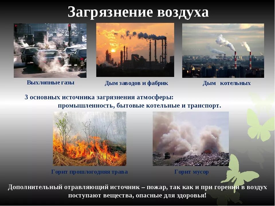 Три источника загрязнения атмосферы. Что загрязняет воздух. Загрязнение воздуха презентация. Причины загрязнения окружающей среды. Причины загрязнения воздуха.
