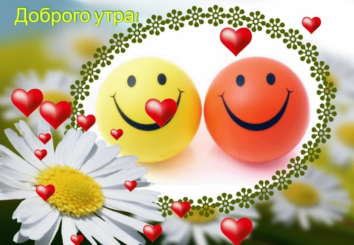 Хорошего дня доброе утро улыбок