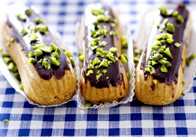 Эклеры с заварным кремом Recipe Recipes, Food, Eclairs