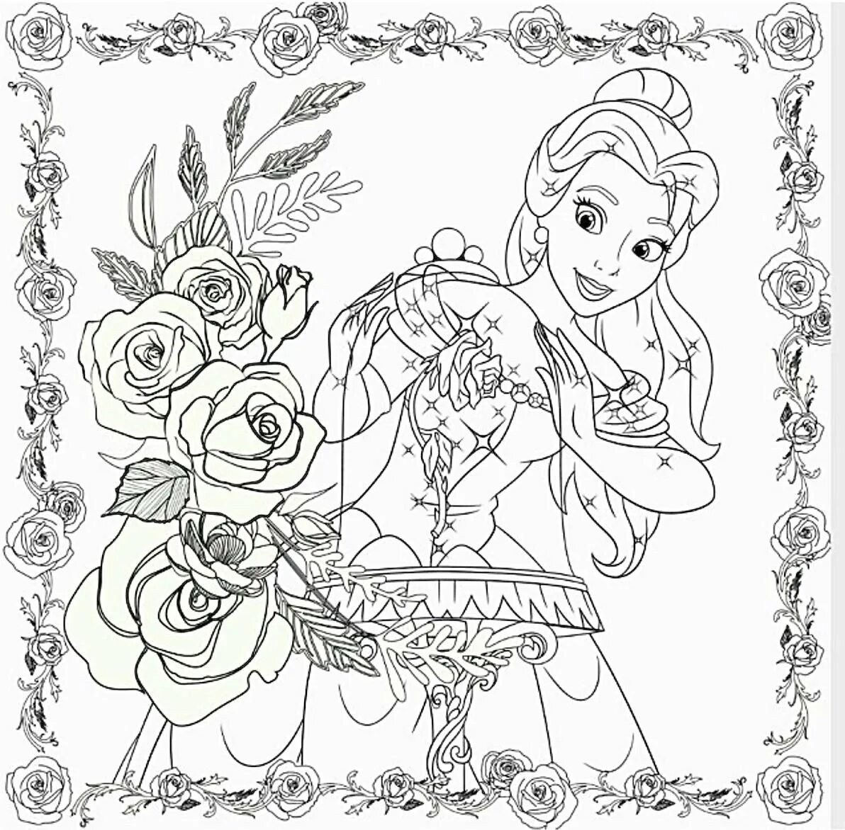 Раскраски для девочек очень красивые. Раскраска антистресс дисней. Disney colouring book. Раскраски для девочек сложные. Принцесса.