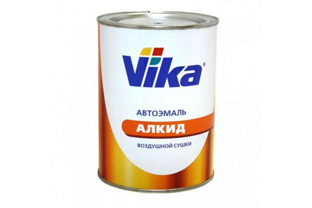 Автоэмаль Вика-60 алкидная воздушной сушки (охра золотистая 208) 0,8 кг (208). Автоэмаль Vika-60 793 темно-коричневая 0,9 л. Автоэмаль алкидная мл202. Краска Вика-60 черная 601 (0,8кг) Vika.