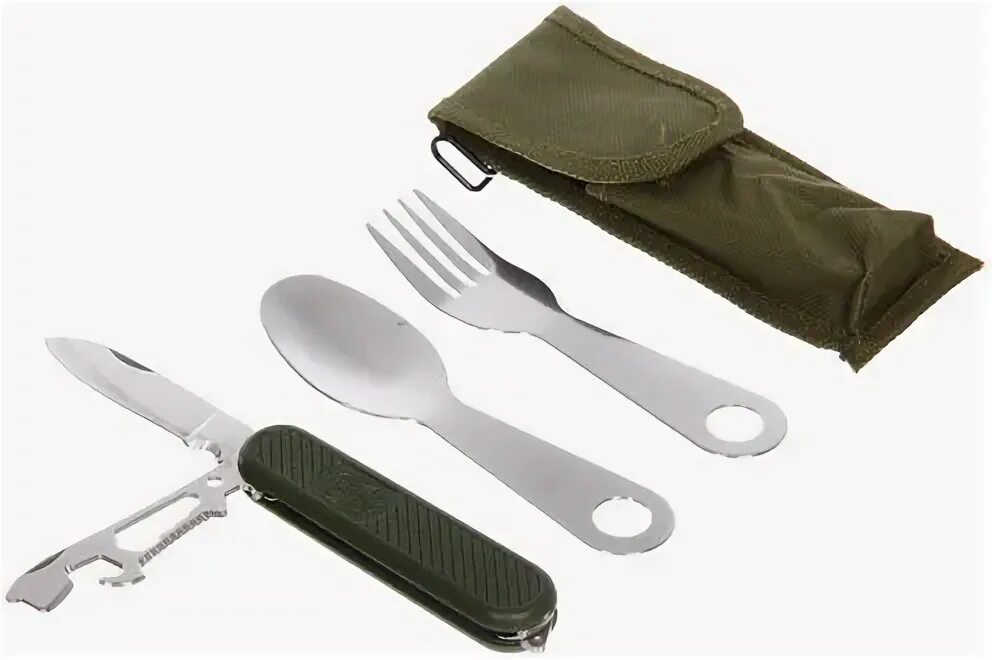 Туристический набор столовых приборов remiling plb066p/pt00245, 2 шт. Набор вилка ложка нож в чехле. Набор приборов в чехле. Набор приборов в чехле. Набор столовых приборов в чехле.