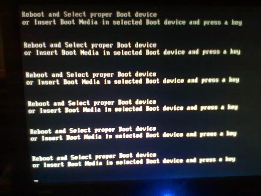 Компьютер пишет reboot. Компьютер Reboot and select proper Boot device. Ошибка Reboot and select proper Boot device. Reboot and select proper Boot. Ошибка Reboot and select proper Boot device or Insert.