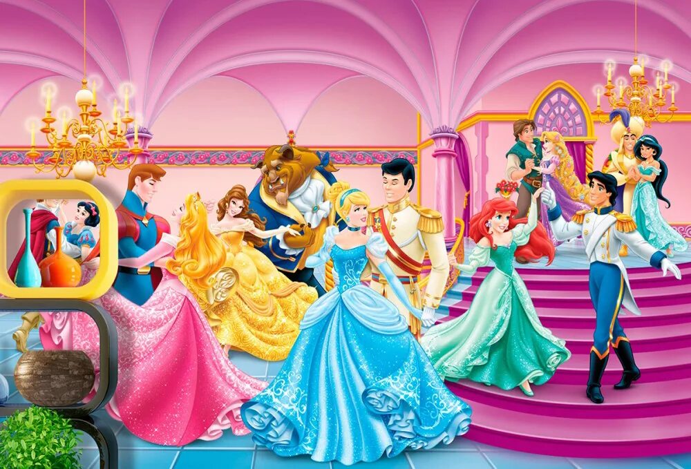 Дети принцесс диснея. Бал принцесс Дисней. Принцесса на бобах (1997). Сказочный бал. Принцесса для детей.