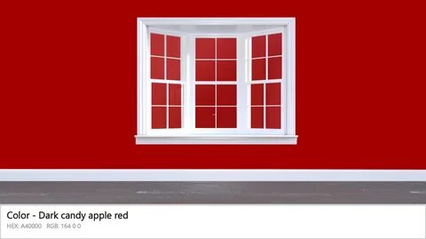 Candy Apple Red Pantone Color