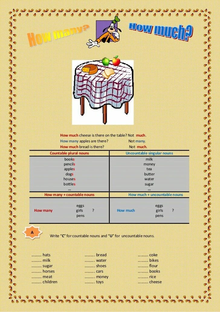 How many Bread или how much. How much how many Cheese. Cheese how many much. Cheese much или many. There isn t bread