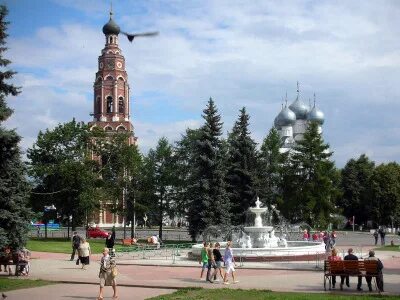 Памятники города бронницы