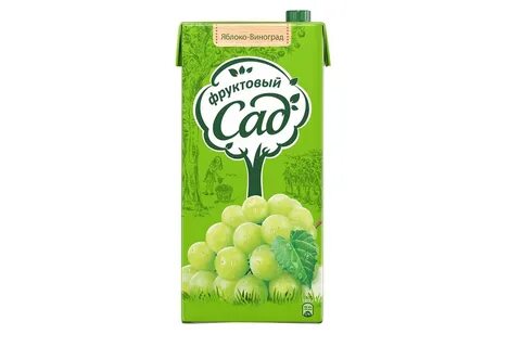 Сок яблоко виноград сады