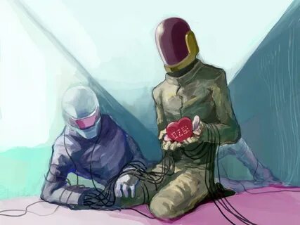 589118 Заставки и Обои Daft Punk на телефон. 