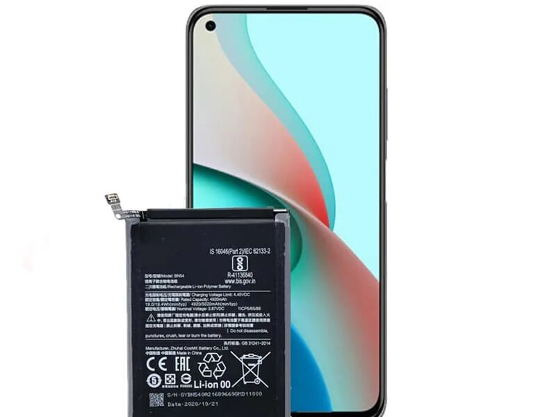 Аккумуляторы для смартфонов xiaomi. Аккумулятор для xiaomi bn54. bn 54 battery. ксиоми 5g. xiaomi 9 lite battery.