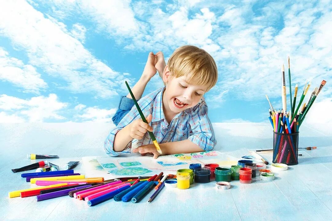 Детский творческий. Рисуем с детьми. Художественное рисование для детей. Детское художественное творчество. Творческие дети.