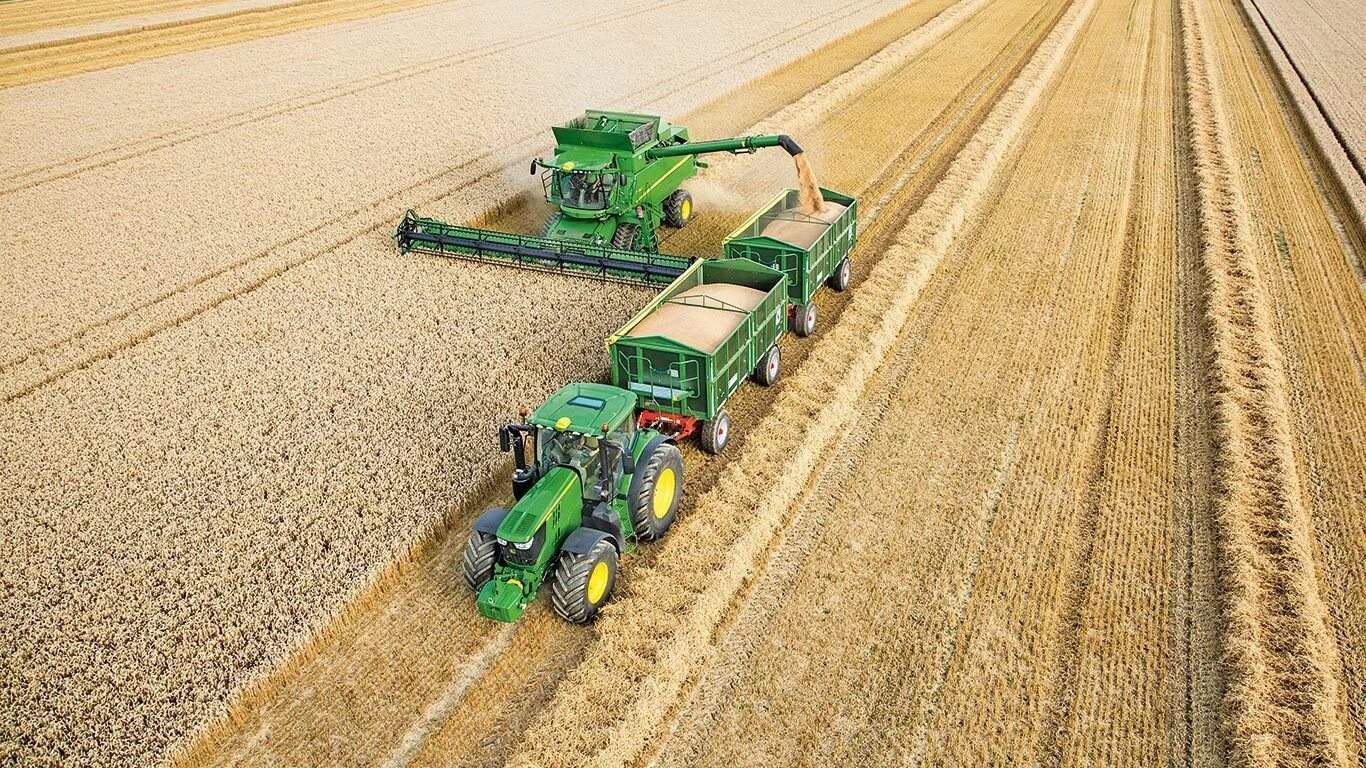 Системы точного земледелия John Deere. Сельское хозяйство Польши. Сельскохозяйственный ландшафт. Инфраструктура сельского хозяйства.