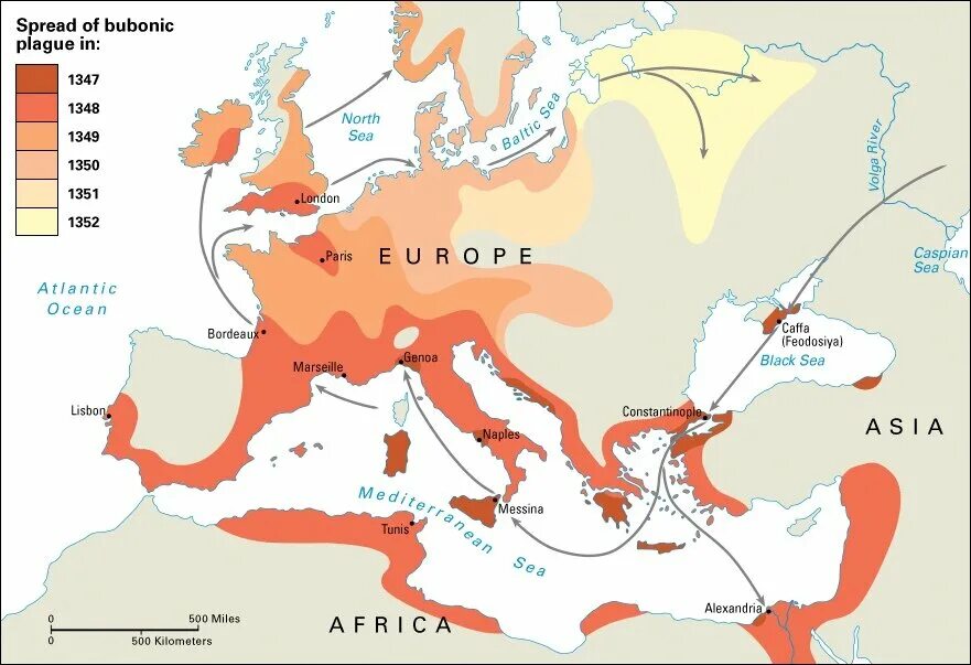 Карты природных очагов чумы. Чума в европе 14 век карта. Карта распространения чумы в европе. Эпидемия чумы в европе карта. Географическое распространение чумы.