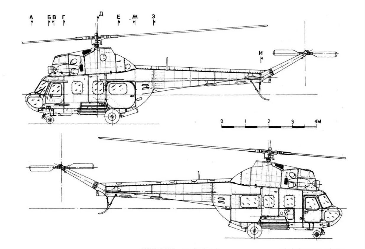 Кис ми 2 профиль. Вертолёт ми 2 чертежи. Ми 2 вид сбоку. Ми 2 габариты. Вертолёт ми-2 Скаут.