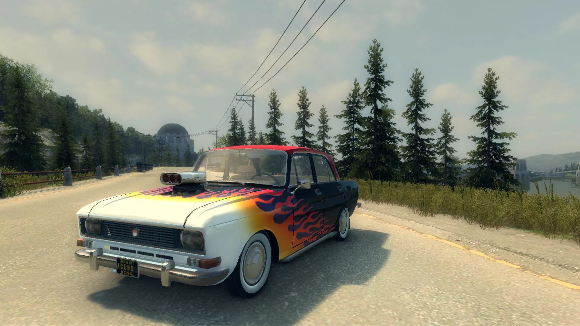 Car mod game