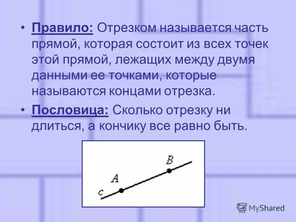 Назвать части прямой. Точки лежат на одной прямой. Часть прямой. Отрезок с двумя точками. Прямая между 2 точек.