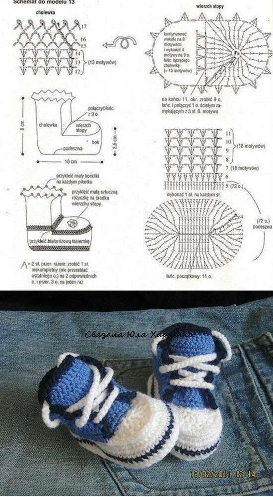 Кроссовки крючком схема. Вязание крючком пинетки ботиночки схемы. Вязаные ботиночки для малышей спицами с описанием. Вязаные пинетки кеды крючком схема. Схема вязания пинеток кроссовок крючком.