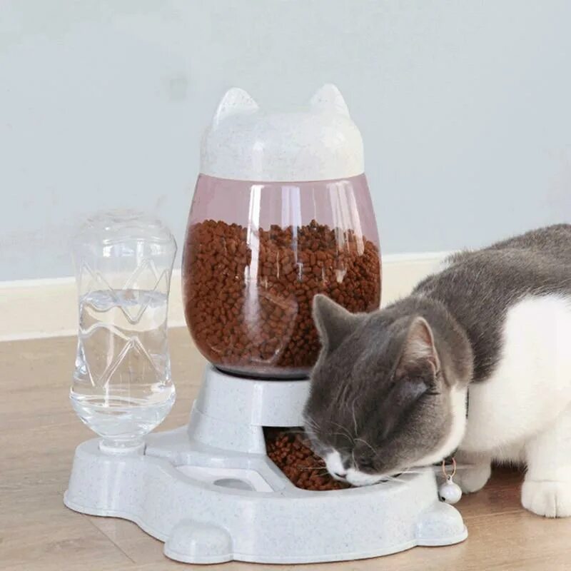 Купить автоматическую кормушку для кошек. Кормушка Automatic Pet Feeder. Кормушка для кошек Automatic Water Feeder. Pet Feeder кормушка-автопоилка. Автопоилка для кошек Automatic Pet Feeder.