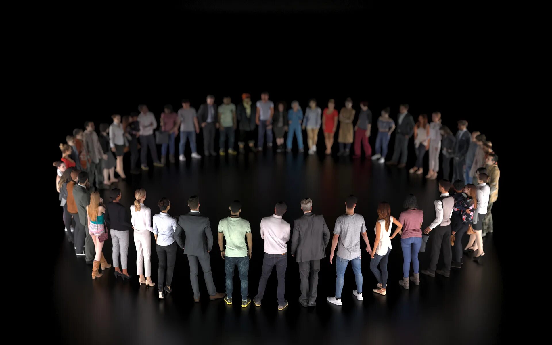 Stand in circle