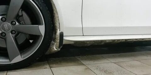 Audi a4 брызговики