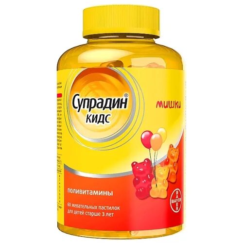 супрадин рыбки 30 шт. супрадин (кидс мишки пастилки жеват. , байер. 4г n60 вн ) amapharm gmbh-германия. супрадин омега 3.