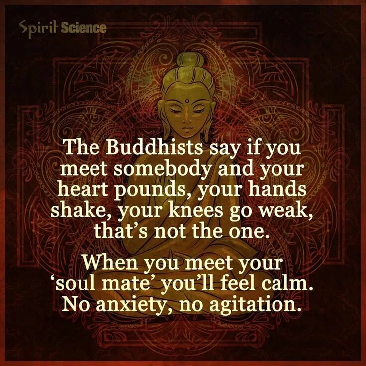 When you meet your Soulmate. Mama Spiritual quotes. Looking good in others Spiritual quotes. I didn't say that Buddha. Meet somebody