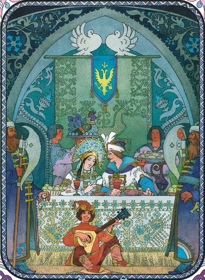 Царевна елисея. Сказка о мертвой царевне пир. сказка о мёртвой царевне и семи богатырях свадьба. свадьба елисея и царевны.