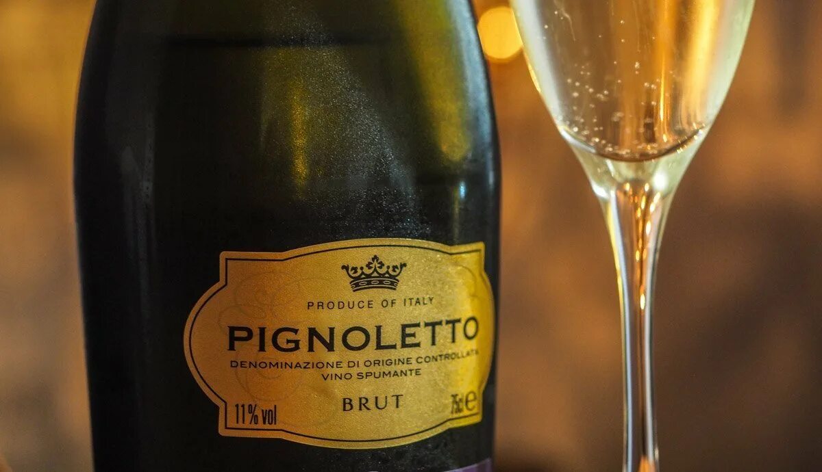 Просекко колли Нобили. Pignoletto. Тости Просекко. Prosecco denominazione di origine