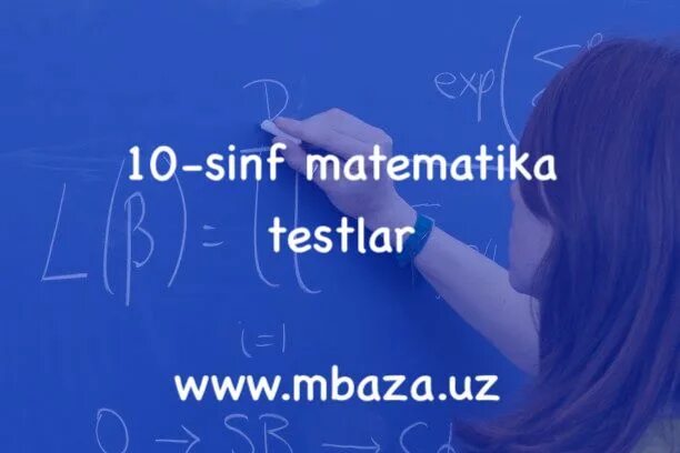 8 sinf 3 chorak test