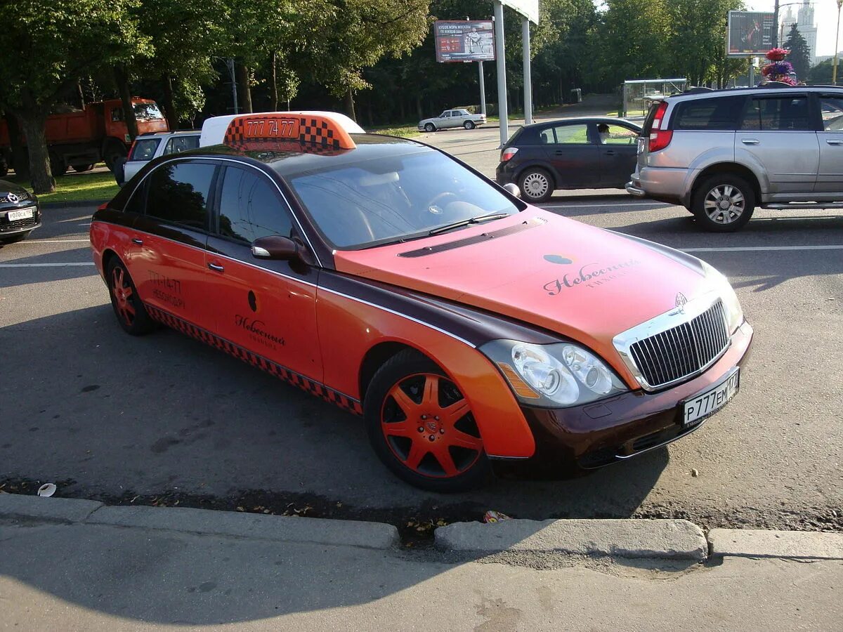 Аренда майбах для такси