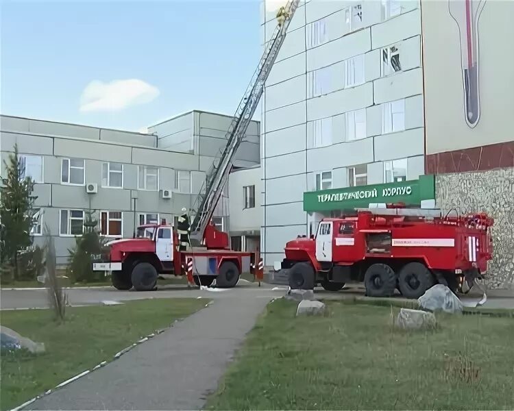 22 больница уфа. Пожарные учения в Уфе. 22 Больница. Больницы Уфимского района.