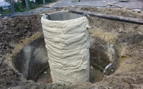 Утепляем колодец своими руками