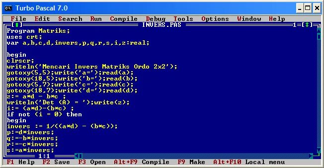 Turbo pascal программирование