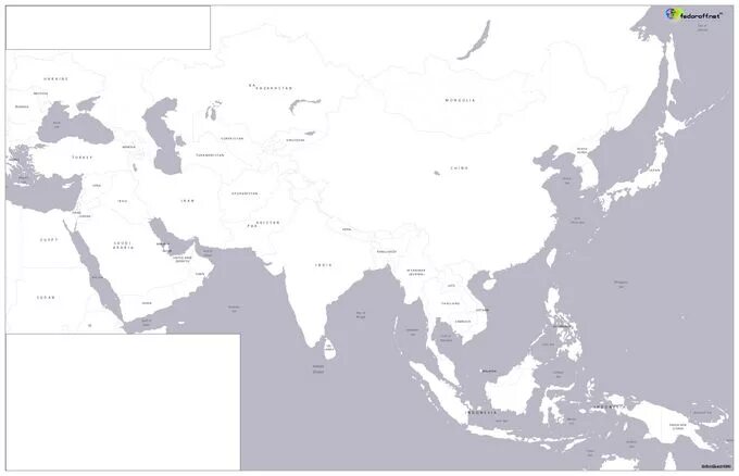 Политическая контурная карта зарубежной Азии. Политическая контурная карта Азии с границами государств. Контурная карта Азия 10 класс. Южная и Юго-Восточная Азия контурная карта.