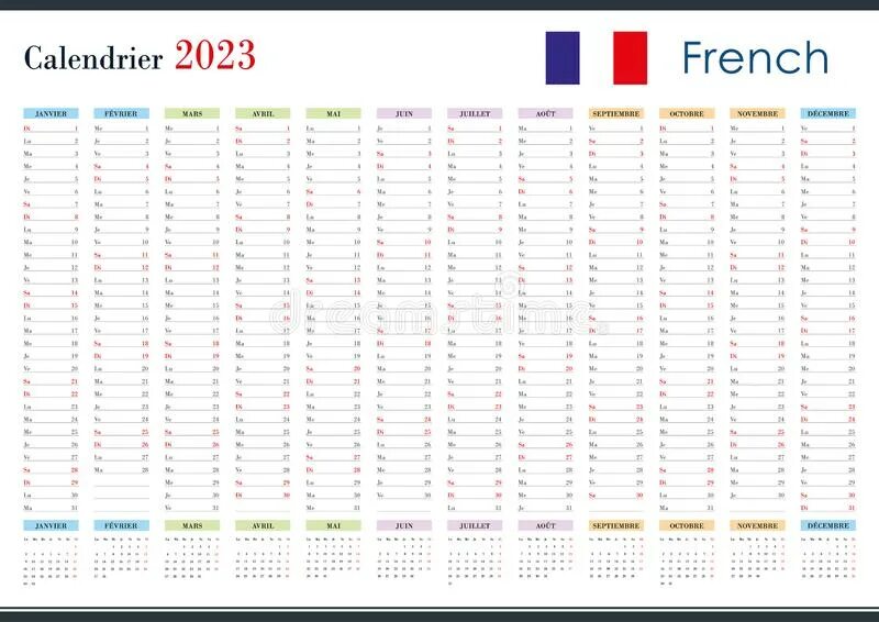 Планировщик 2023. Французский календарь 2023. Годовой планер 2023. Настенный планировщик на год 2023.