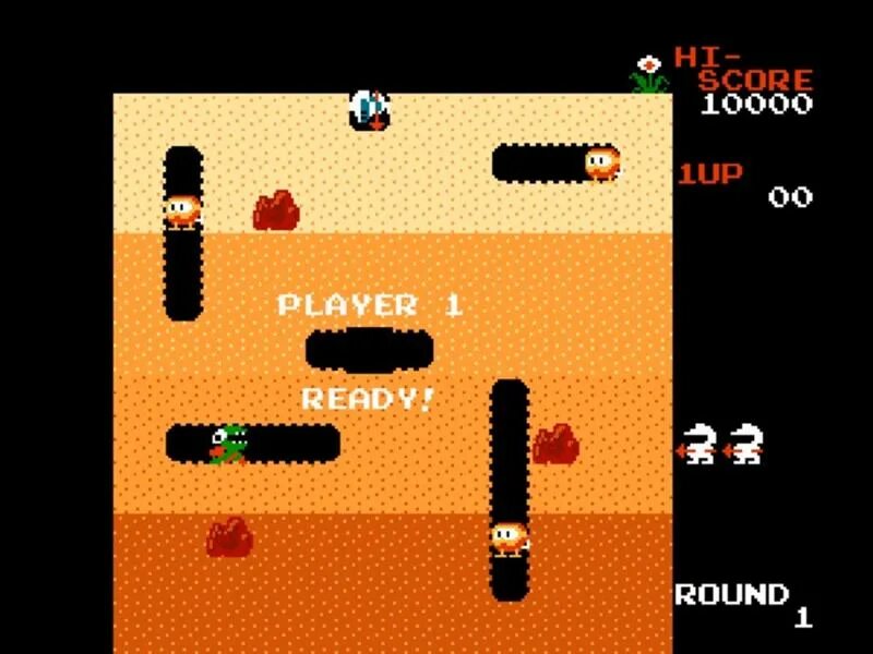 Dig dug русский. Dig dug Денди. Dig dig игра. Dig dug 2 Денди. Диггер игра на Денди.