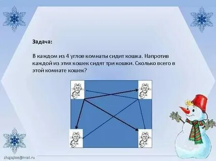 В комнате сидело задача