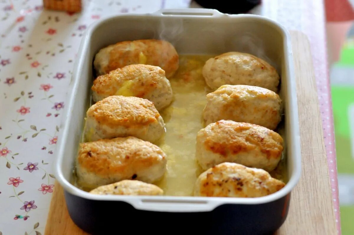Что приготовить из куриного фарша быстро