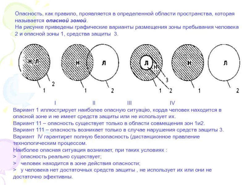 Гомосфера пространство. Взаимное расположение опасных зон и зон пребывания человека. Зона действия опасностей называется. Опасные зоны взаимное расположение опасных зон. Принципиальные варианты взаимного расположения опасных зон..