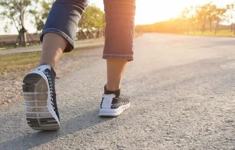 I walk b
