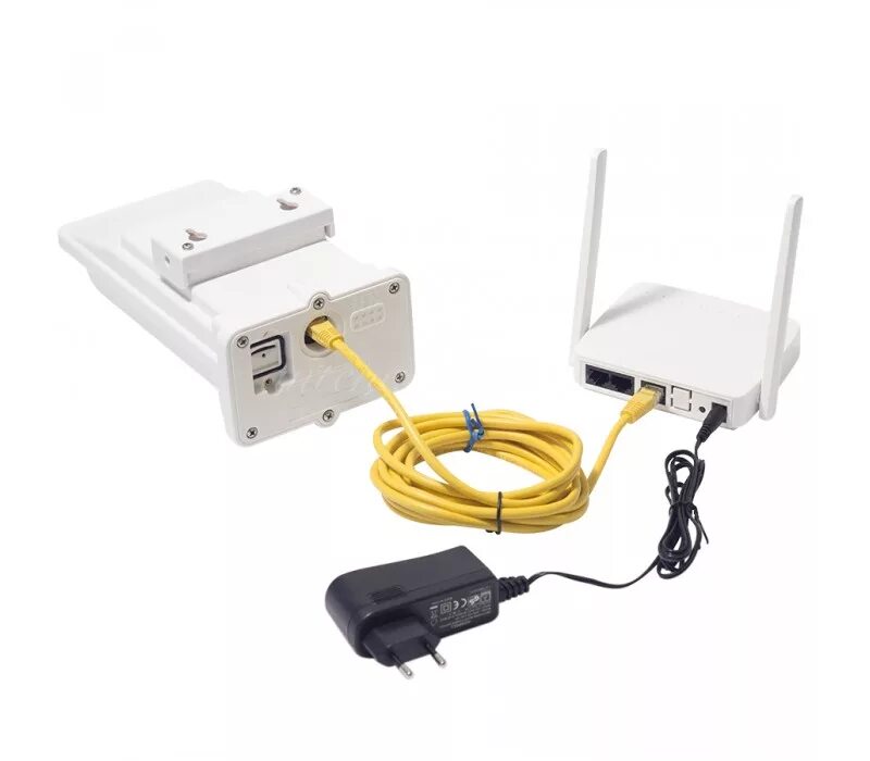 Уличный gsm. 4g WIFI роутер с внешней антенной. Комплект DS-link-4g-5kit WIFI-3g/4g. Триколор DS-4g-5kit. Вай фай роутер с выносной антенной 4g.