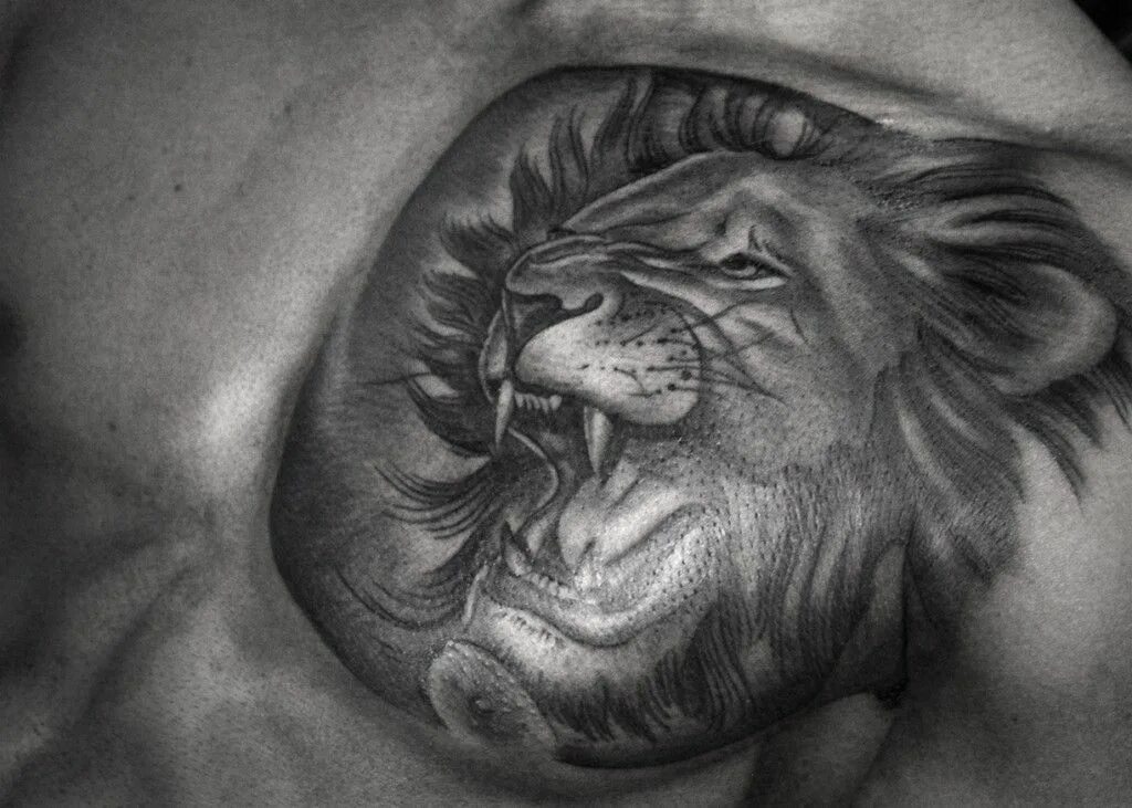 Lion Tattoos - Askideas.com Lion tattoo, Tattoos, Shoulder tattoo
