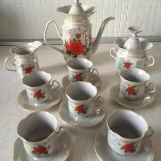 Кофейный сервиз советских времен
