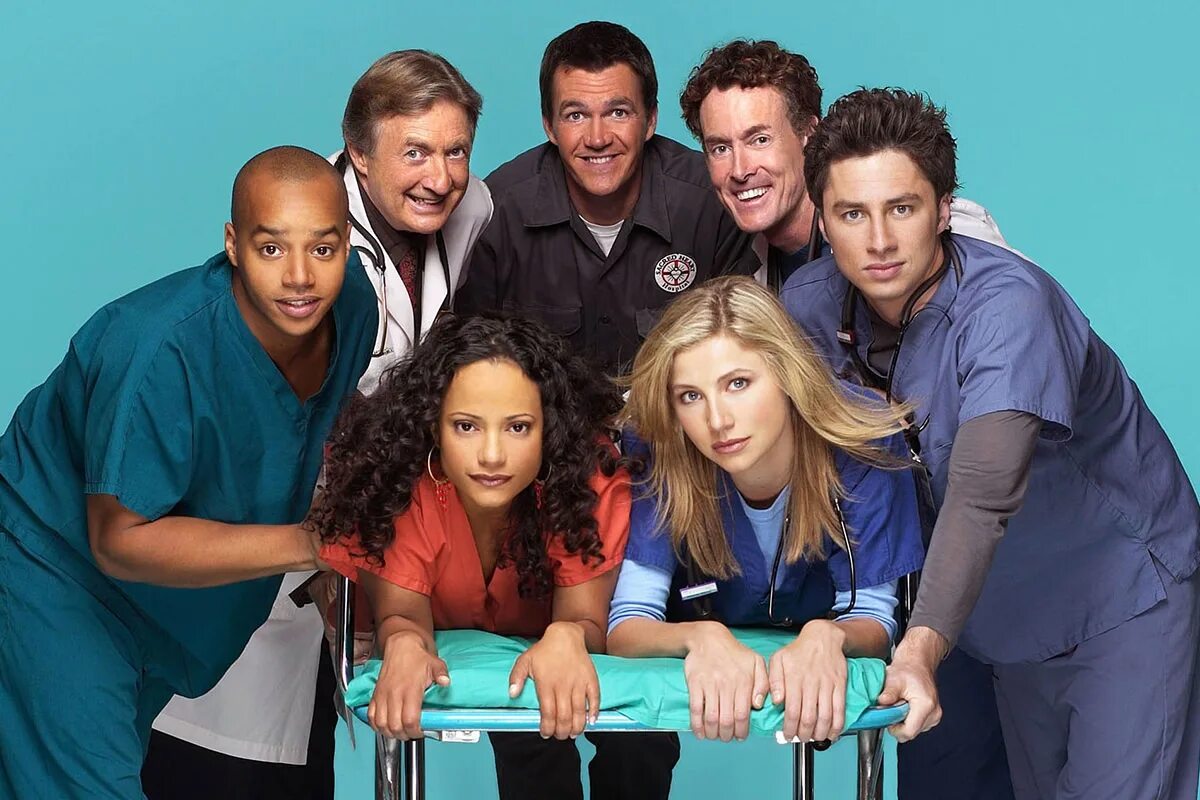 Scrubs на русском. Клиника картинки.